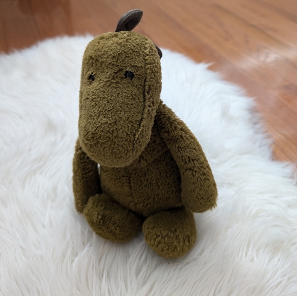 Jellycat Bashful Dinosaur Dino Stuffie - Picture 6 of 7